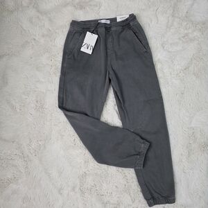Zara Boys Gray Jogger Pants